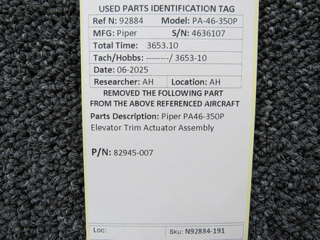 N92884-191KW-V