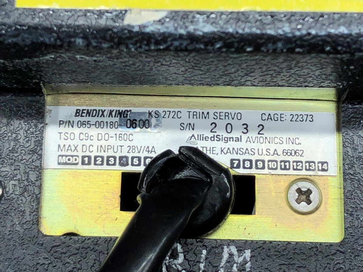 Bendix King 065-00180-0600 Bendix King KS-272C Trim Servo with Mod and Mounts (Volts: 28)