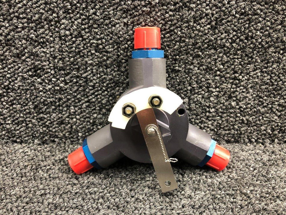 Dukes 1790-00-1 (Alt: 592-628) Dukes Inc 3 Way Fuel Selector Valve Assembly