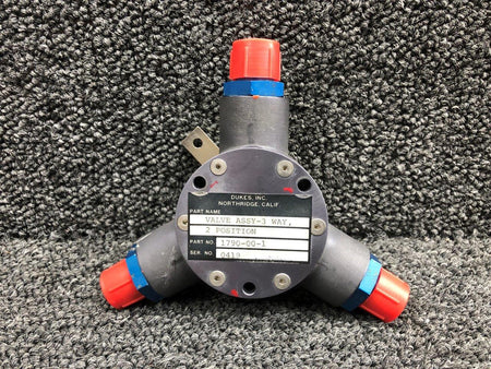 Dukes 1790-00-1 (Alt: 592-628) Dukes Inc 3 Way Fuel Selector Valve Assembly
