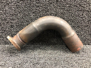 40B19844, 40B19840 Lycoming TIO-540-AE2A Forward Exhaust Riser RH with Adapter