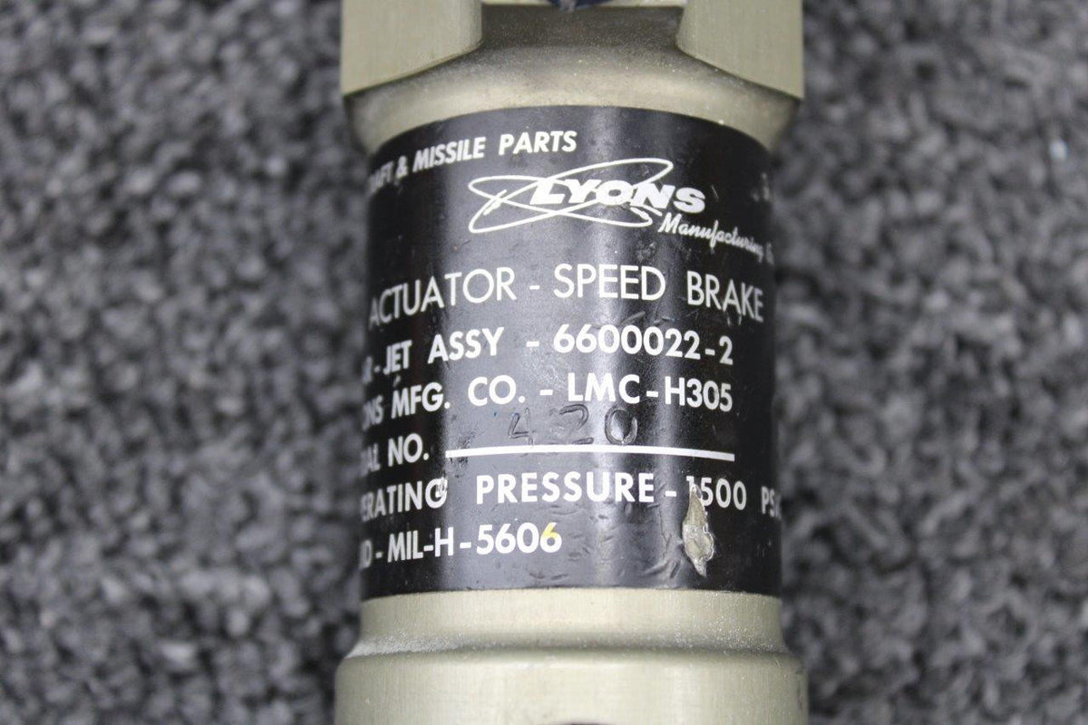 Lyons LMC-H305 (Alt:6600022-2) Lyons Speed Brake Actuator Assembly