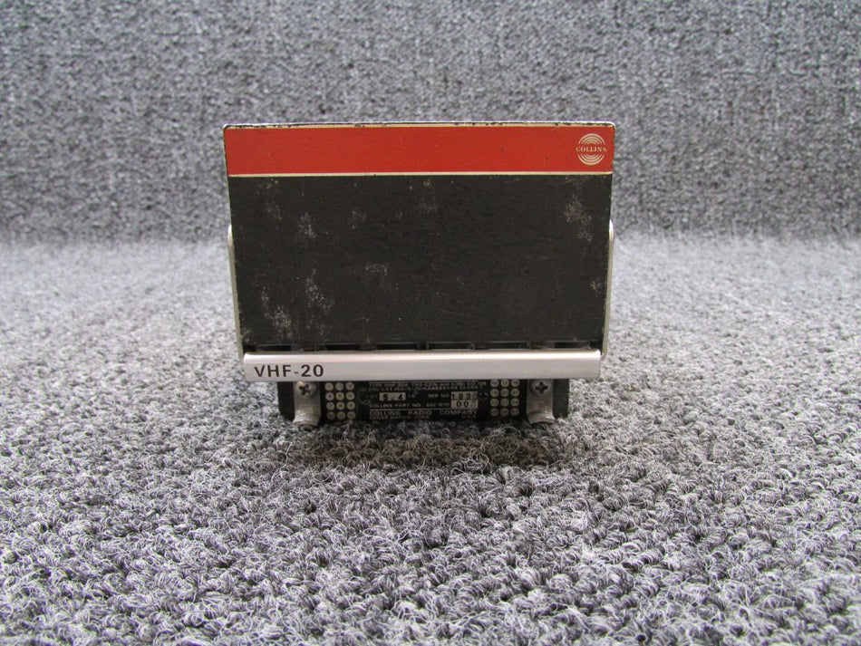 622-1879-002 Collins VHF-20A VHF Transceiver with Mods (Small Slots)