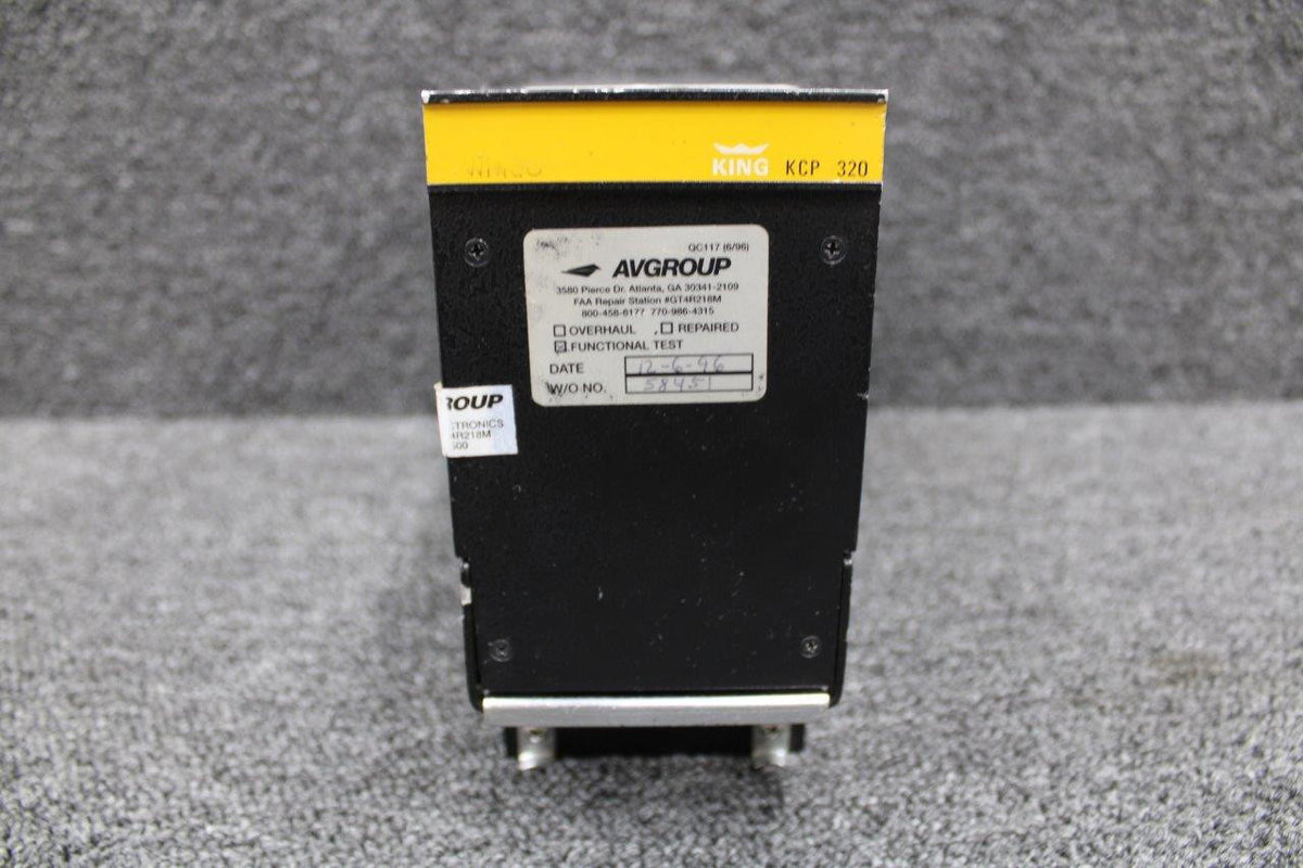King Radio 065-0018-03 King Radio KCP-320 Flight Computer With Mods (Volts: 115) (Amps: .25)