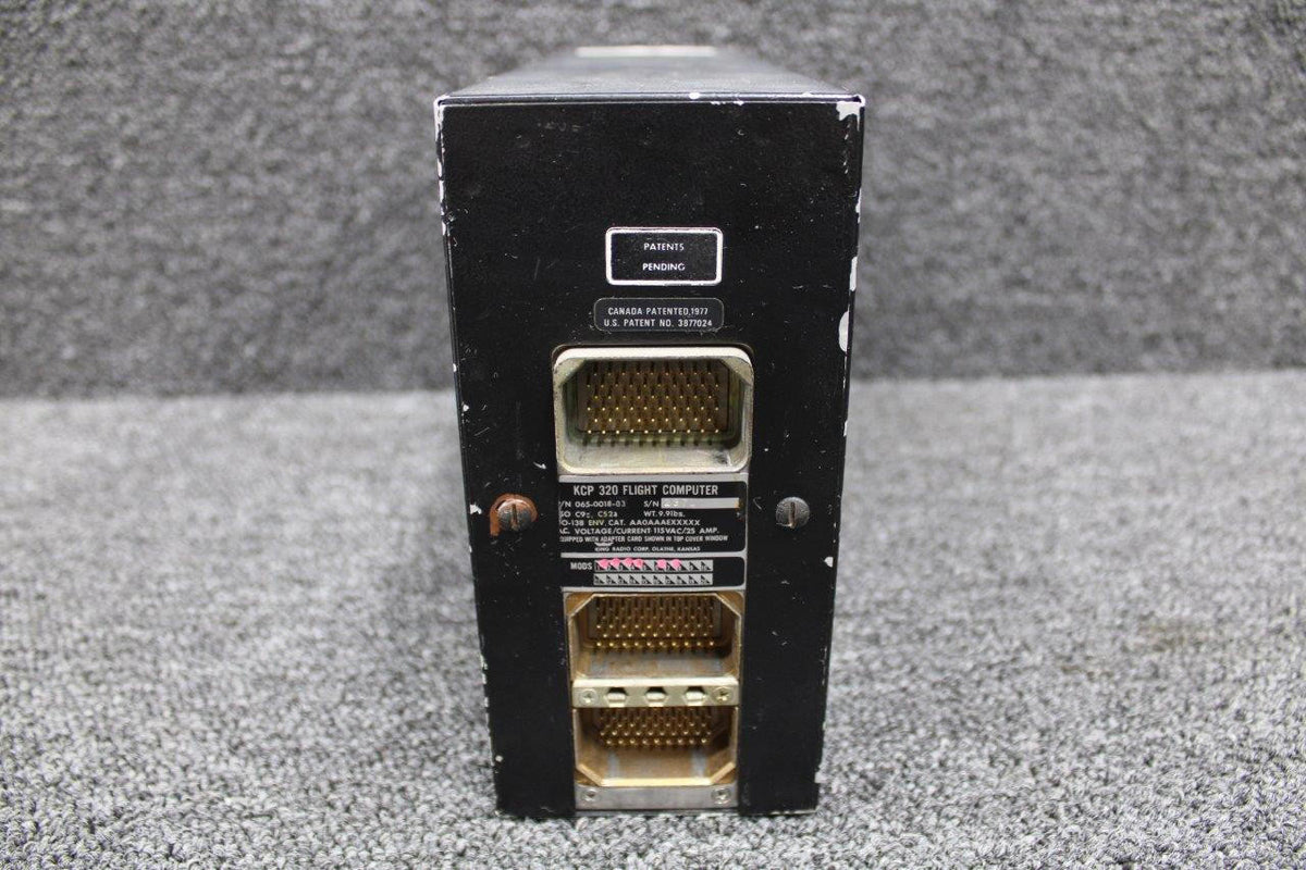King Radio 065-0018-03 King Radio KCP-320 Flight Computer With Mods (Volts: 115) (Amps: .25)