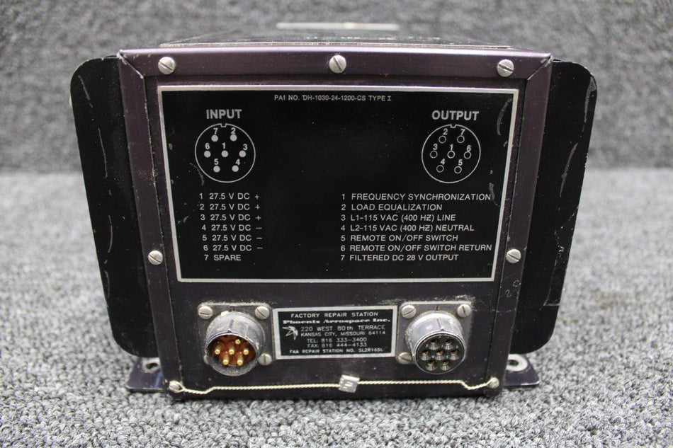 Phoenix DH-1020-24-1200-CS-ILA (Alt: 6608109-3) Phoenix Transverter (Volts: 28)