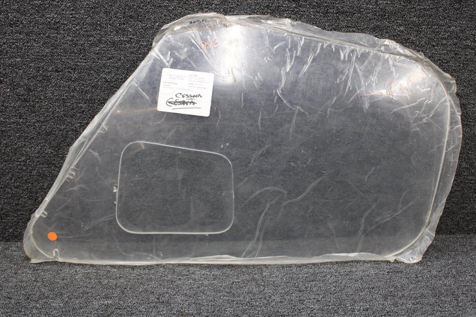 LP Aeroplastics LP-993CL (Alt: 501117-9) LP Aeroplastics Door Window Forward LH (Clear) (NOS)