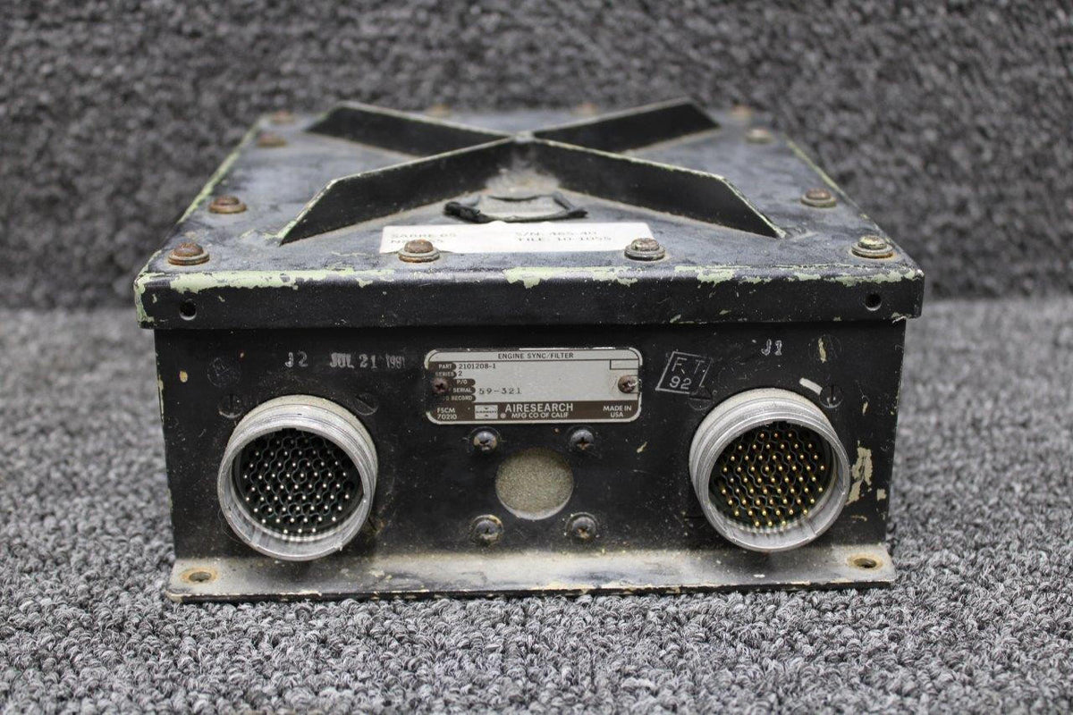 Airesearch 2101208-1 Airesearch Engine Synchronizer Box (Series 2)