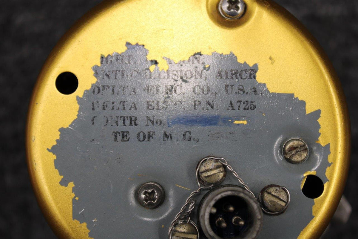 Delta A725 (Use: 6220-00-538-9319) Delta Electric Rotating Beacon Assembly