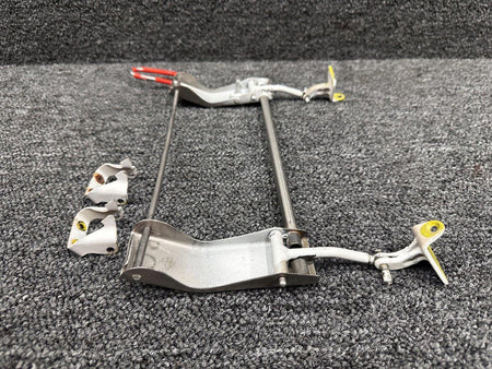 Beechcraft Parts 35-410291-632 Beech 95-C55 Emergency Window Latch RH with Supports and Links