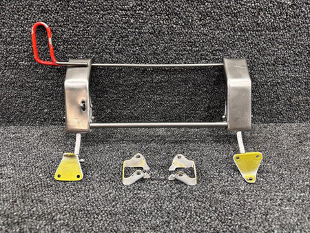Beechcraft Parts 35-410291-632 Beech 95-C55 Emergency Window Latch RH with Supports and Links