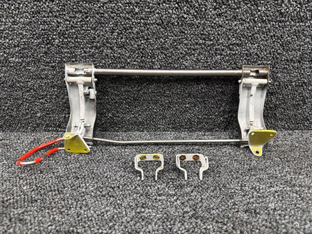 Beechcraft Parts 35-410291-632 Beech 95-C55 Emergency Window Latch RH with Supports and Links