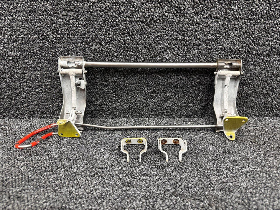 Beechcraft Parts 35-410291-632 Beech 95-C55 Emergency Window Latch RH with Supports and Links