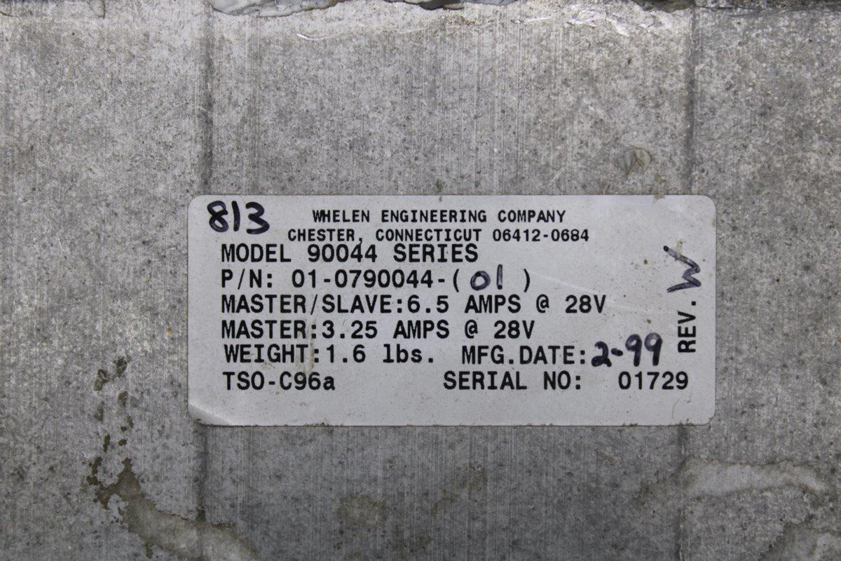 Whelen 01-0790044-01 Whelen 90044 Flashing Beacon Assembly (Volts: 28) (Core)