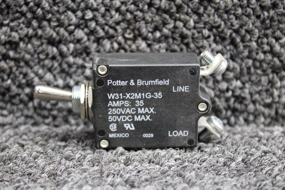 Potter and Brumfield W31-X2M1G-35 Potter-Brumfield Toggle Switch (Volts: 50-250) (Amps: 35) (NOS)