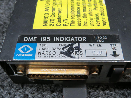 Narco DME-195 Narco DME Indicator (Volts: 11-32)