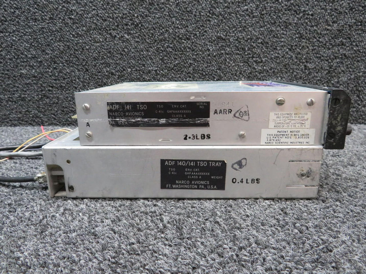Narco ADF-141 TSO Narco ADF Unit with Tray (Volts: 14)