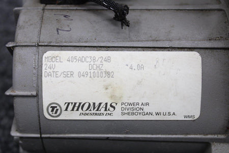 Thomas 405ADC38-24B Thomas Air Compressor Assembly (Volts: 24)