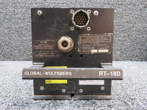 400-0125-102 Global-Wulfsberg RT-18D Flitefone Tranceiver - FM