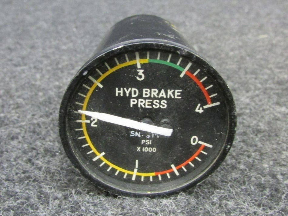 SR-07G US Gauge Hydraulic Pressure Indicator 26V (SA) BAS Part Sales | Airplane Parts