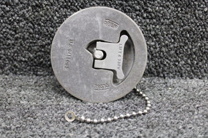 531-046 (Use: 36-380095-1) Shaw Aero Fuel Cap Assembly with Chain (Unpainted)