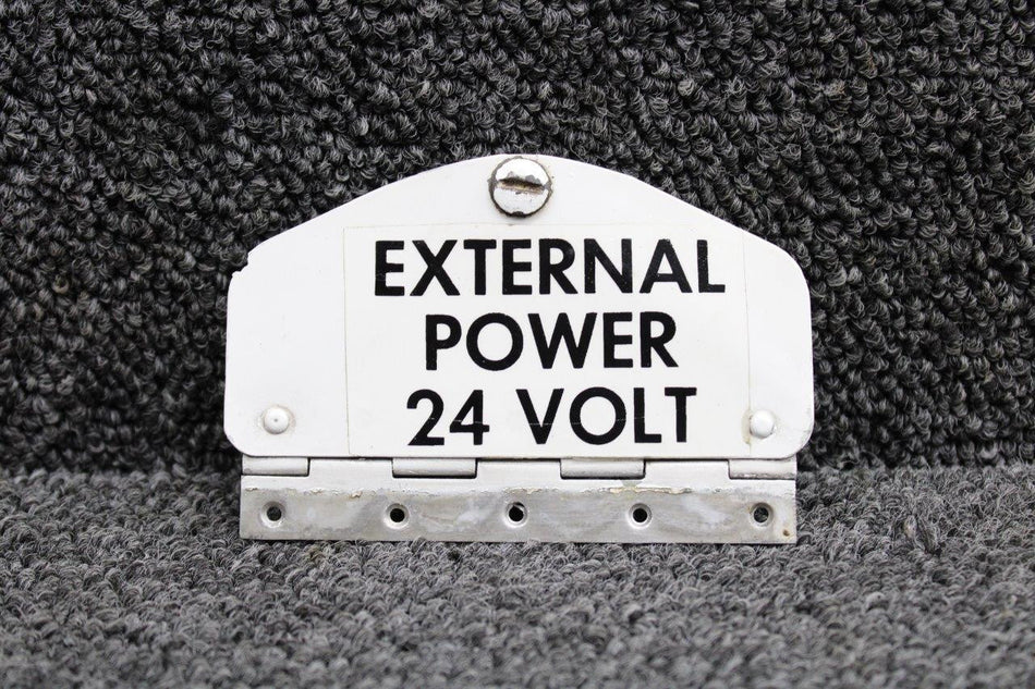 95-360012-23 Beechcraft 95-C55 External Power Receptacle Door Assembly