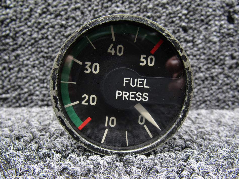 217-08211 (Alt: 3883020-505) Edison Fuel Pressure Indicator, 0-50 PSI (Volts: 26)