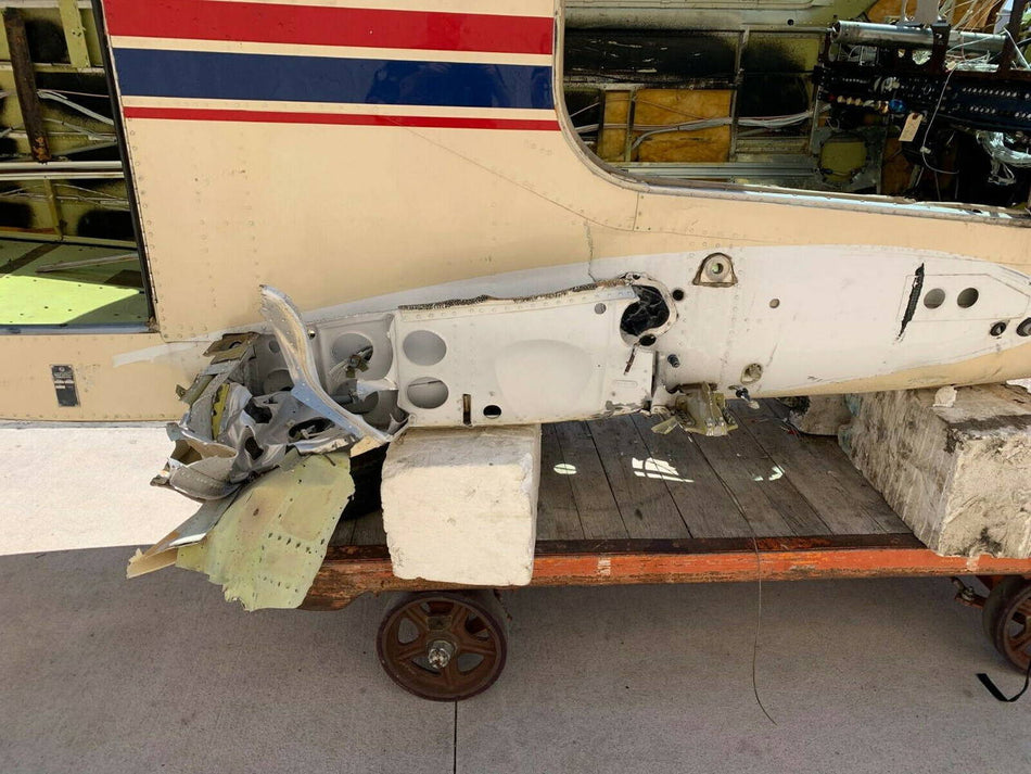 Beechcraft A36 Fuselage with Log Books and Data Tags