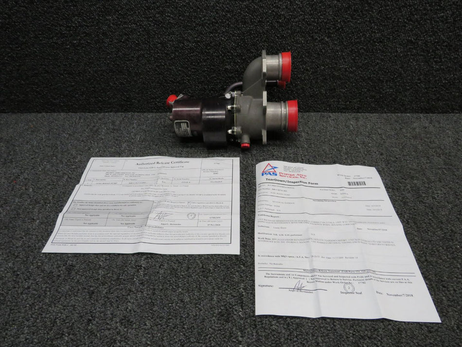 568-1-26713-005 Plessey Aerospace Fuel Boost Pump w 8130-3 (Overhauled)