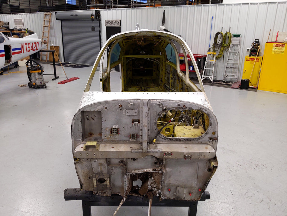 Beechcraft F33A Fuselage w Bill of Sale, Data Tag, Airworthiness, and Logs