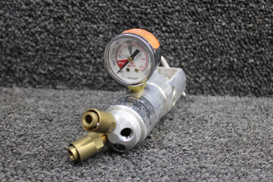 05-020-139 Continental Precision Instruments Oxygen Gauge with Valve