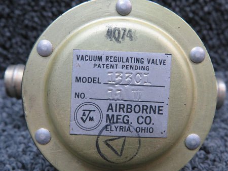 Airborne 133C1 Airborne Vacuum Regulator Valve