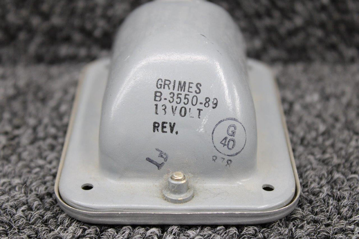 Grimes B-3550-89 Grimes Cabin Light Dome and Cover (Volts: 13) (Incomplete)