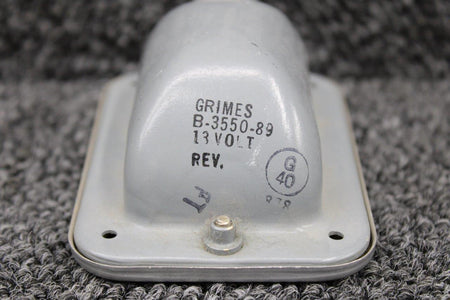 Grimes B-3550-89 Grimes Cabin Light Dome and Cover (Volts: 13) (Incomplete)