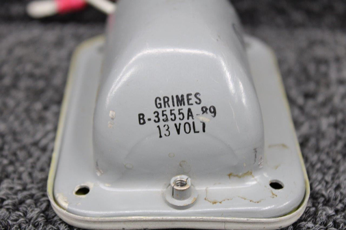 Grimes B-3555A-93 Grimes Cabin Light Dome and Cover (Volts: 13) (Incomplete)