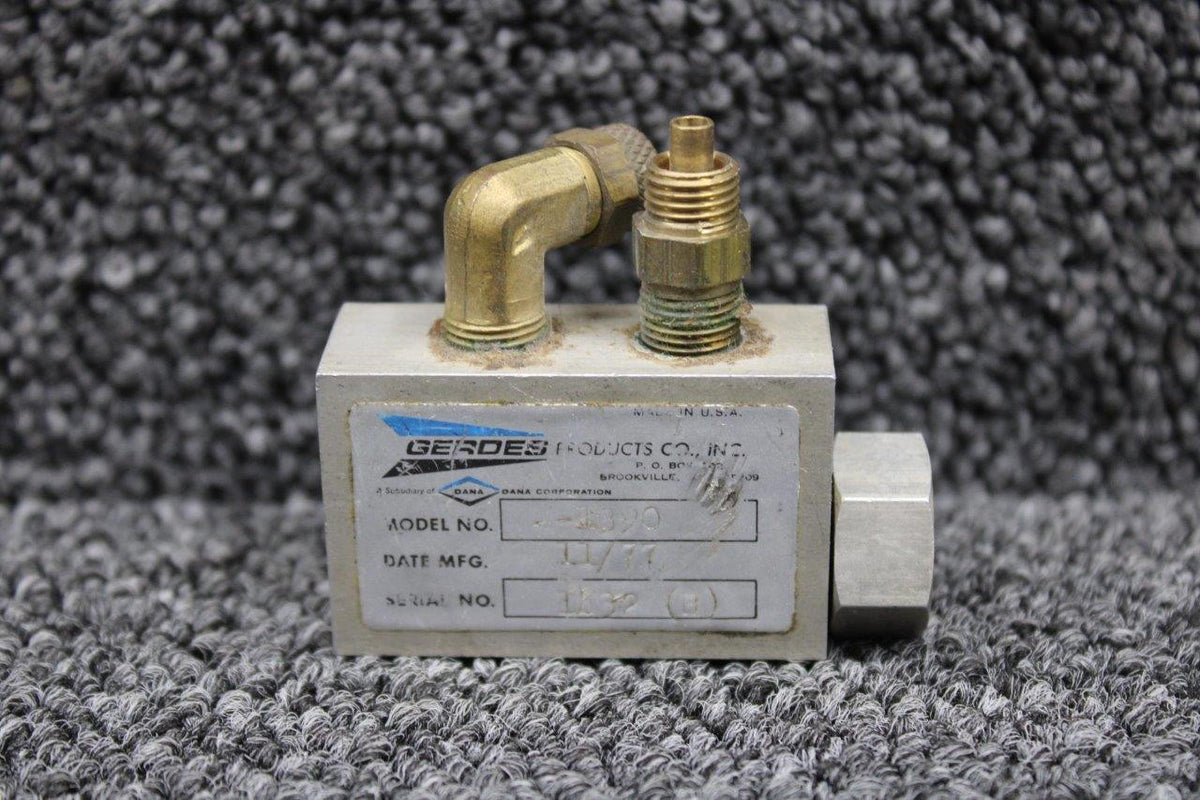 Gerdes A-1390 Gerdes Alt Static Air Switch (No Knob)