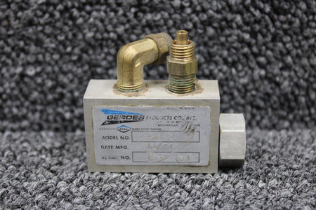 Gerdes A-1390 Gerdes Alt Static Air Switch (No Knob)