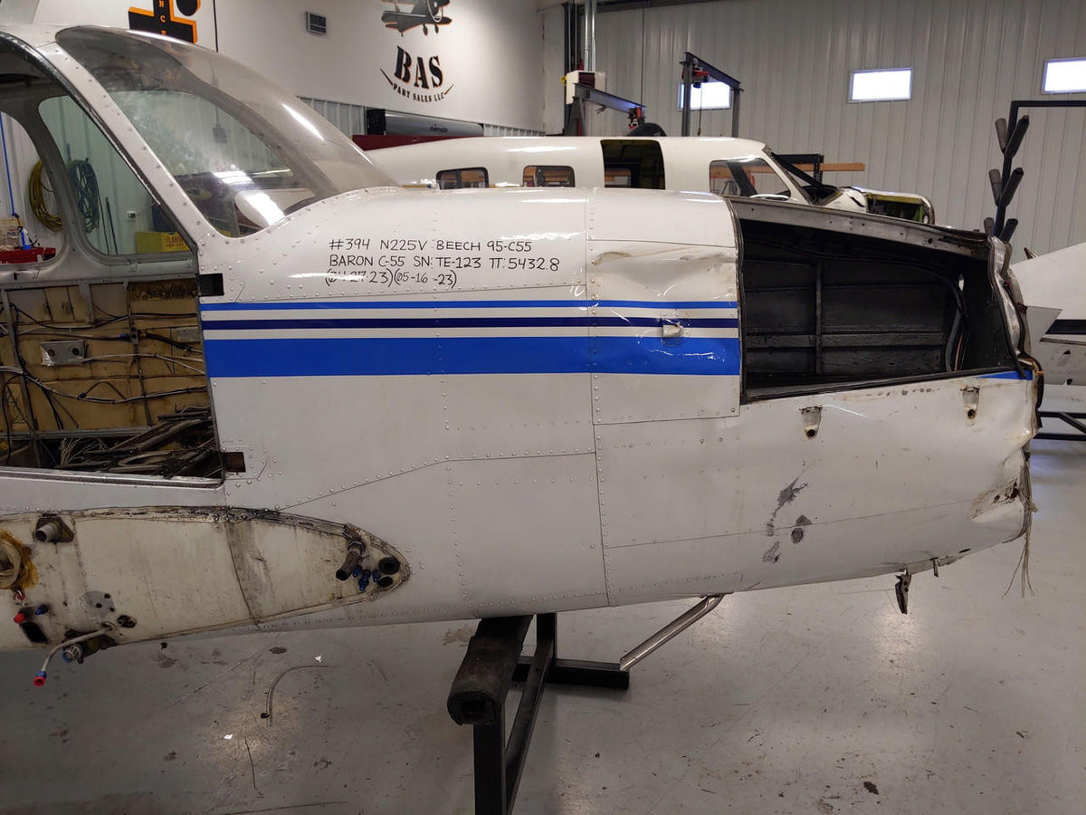 Beechcraft Parts Beechcraft 95-C55 Fuselage With Bill of Sale Airworthiness & Data Tag