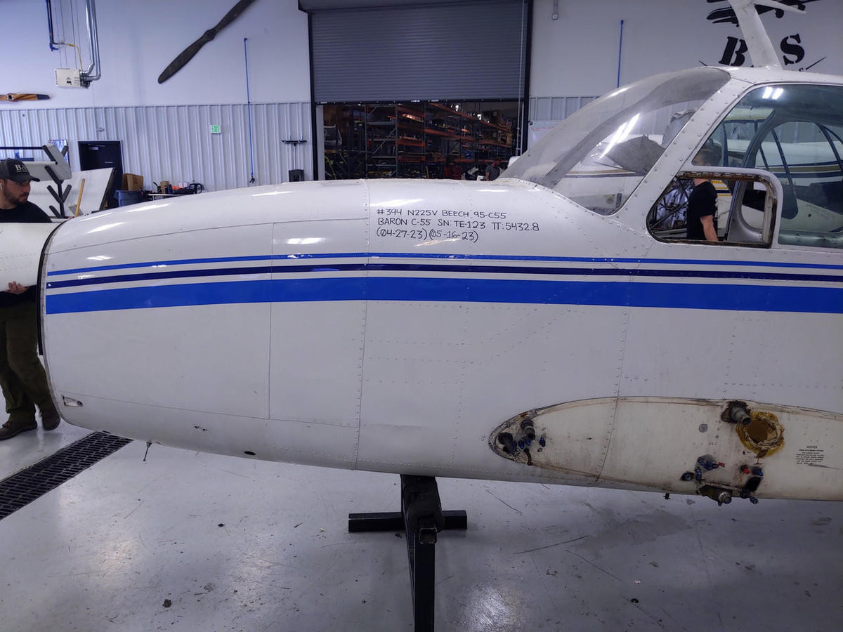 Beechcraft Parts Beechcraft 95-C55 Fuselage With Bill of Sale Airworthiness & Data Tag