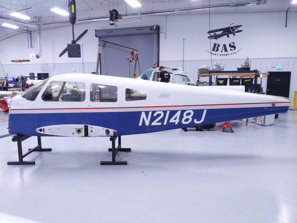 Piper Aircraft Parts Piper PA28RT-201T Fuselage Assembly With Bill of Sale, Data Tag, Airworthiness, Log Books
