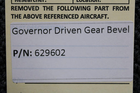 Continental 629602 Continental Governor Driven Gear Bevel