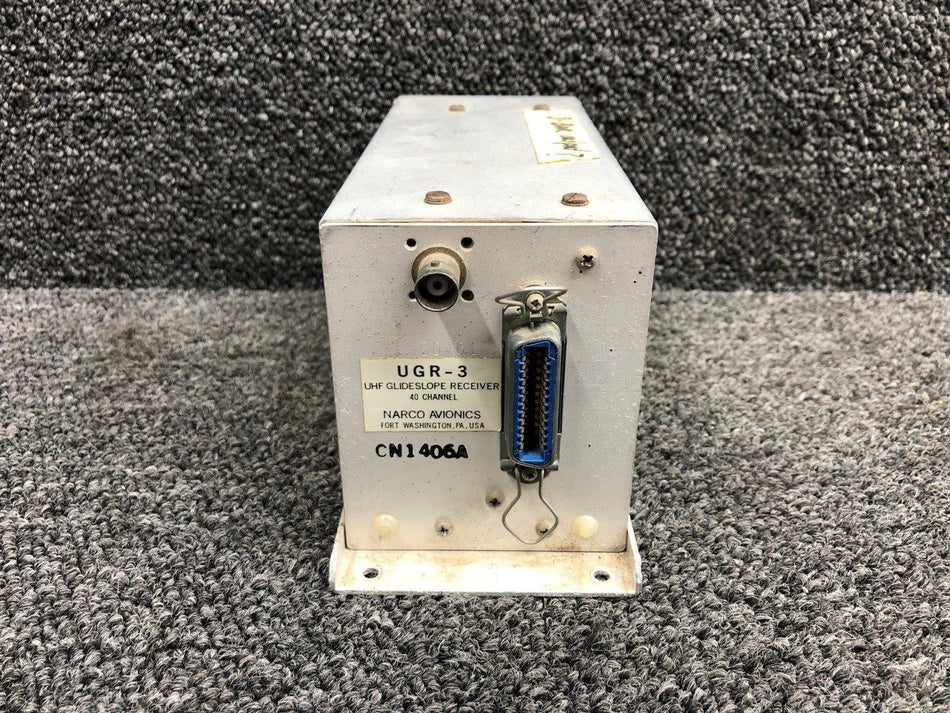Narco UGR-3 Narco Avionics UHF Glideslope Receiver Unit (Minus Connector)