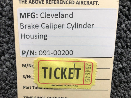 Cleveland 091-00200 Cleveland Brake Caliper Cylinder Housing
