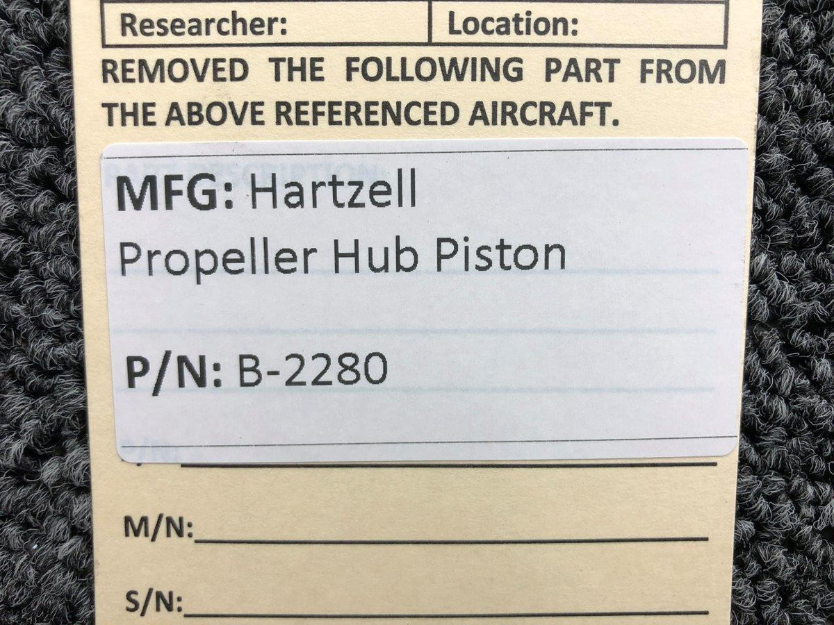 Hartzell B-2280 Hartzell Internal Propeller Hub Piston