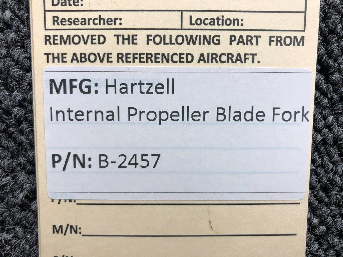 Hartzell B-2457 Hartzell Internal Propeller Blade Fork (2 Blade)