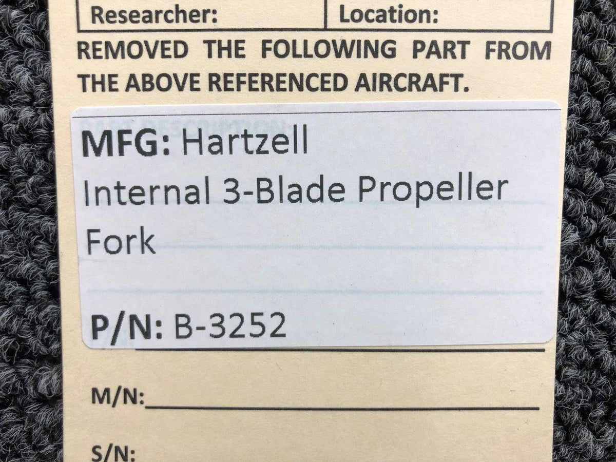 Hartzell B-3252 Hartzell Internal Blade Propeller Fork (3 Blade)