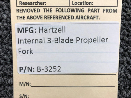 Hartzell B-3252 Hartzell Internal Blade Propeller Fork (3 Blade)