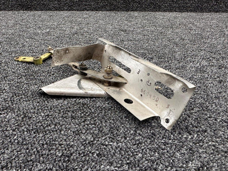 Mooney Aircraft Parts & Accessories 1660150-37, 660150-003 Mooney Carburetor Bracket with Lever