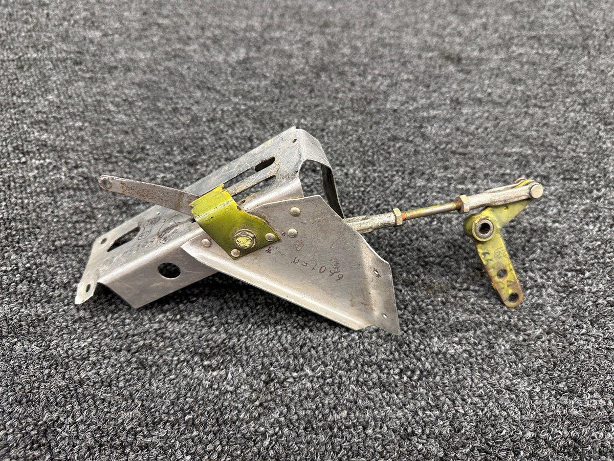 Mooney Aircraft Parts & Accessories 1660150-37, 660150-003 Mooney Carburetor Bracket with Lever