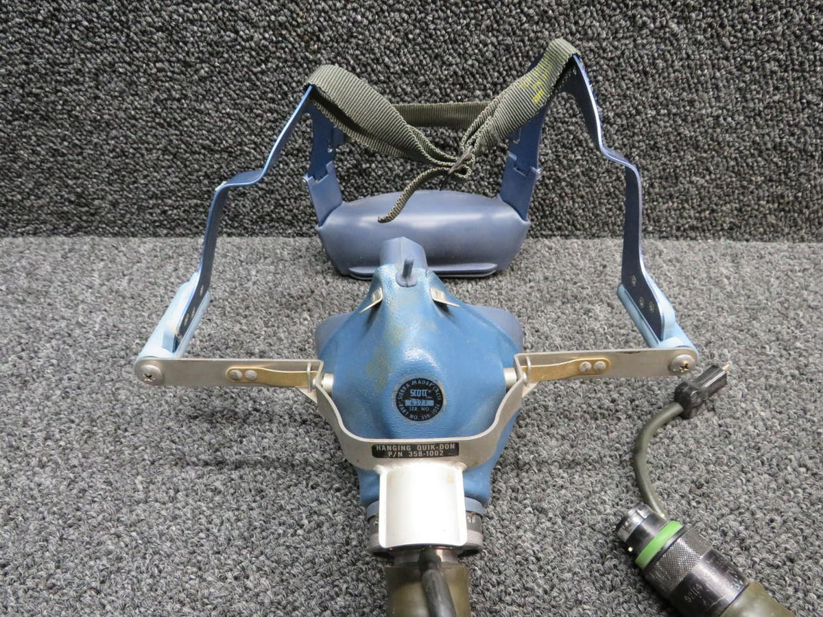scott 358-1137-1 Scott Crew Oxygen Mask Assembly (Short Hose)
